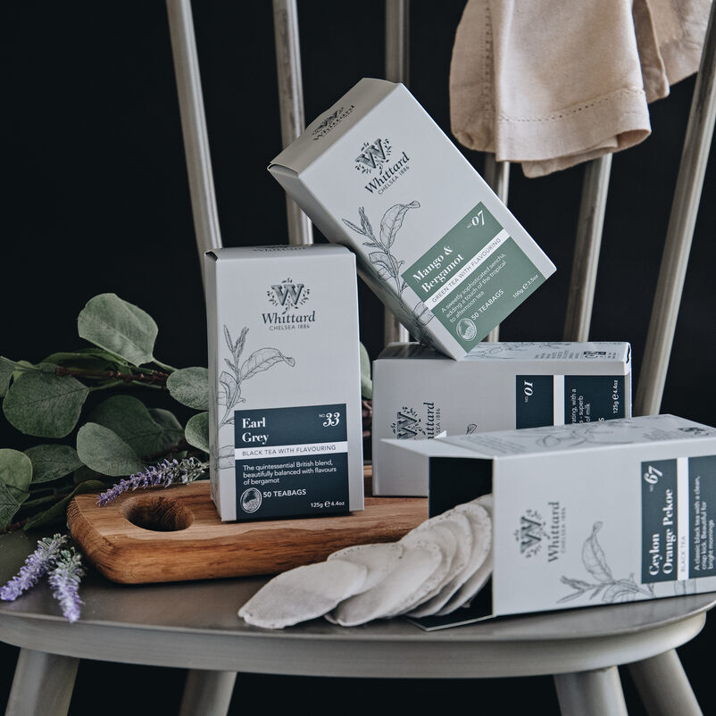 Earl Grey Teabags Black Tea Whittard of Chelsea